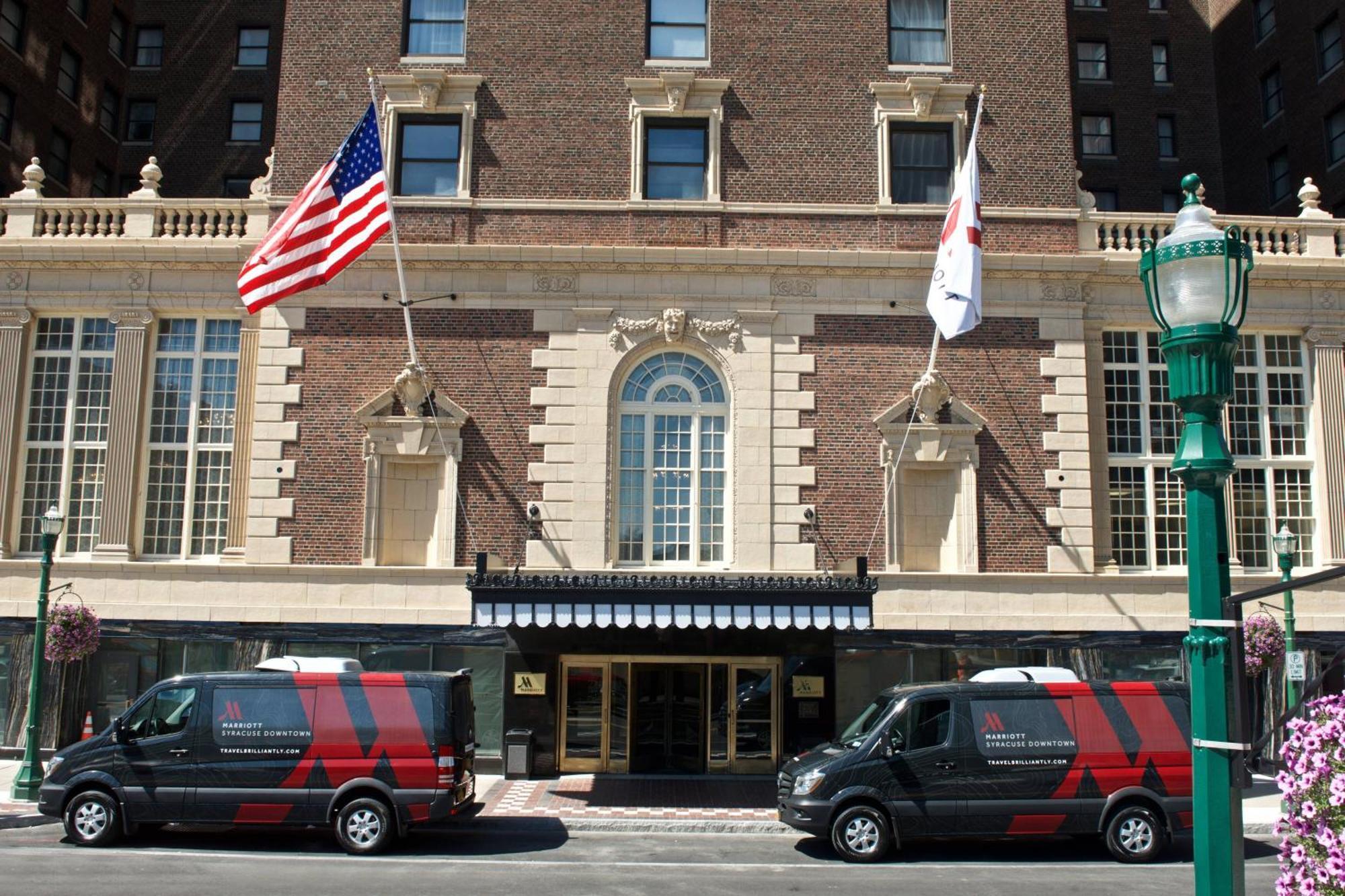 Hotel Marriott Syracuse Downtown Extérieur photo